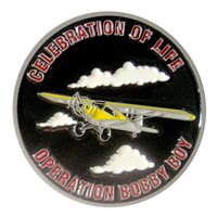 Celebration Of life Operations Bobby Boy Challenge Coin