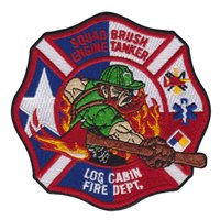 Log Cabin Volunteer Fire Department Squad Brush Patch