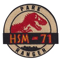 HSM-71 Jurassic Park Ranger Patch