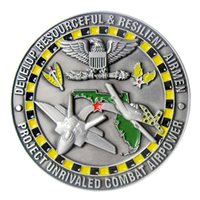 325 FW F-35 Commander Challenge Coin