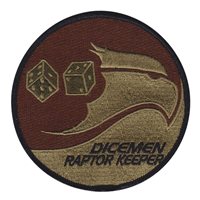 90 FS Dicemen Raptor Keeper OCP Patch