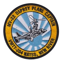 VMTT-204 MV22 Osprey Plane Captain Patch