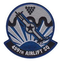 459 AS Blue Silver Patch