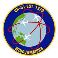 VR-51 WINDJAMMERS Retro Patch