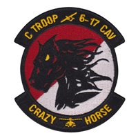  C Troop 6-17 CAV Crazy Horse Patch