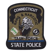 Connecticut State Police Gang & Narcotic Task Force Patch