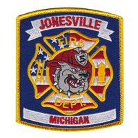 Jonesville City Fire Department Station 5 Patch 