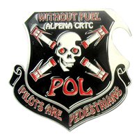 Alpena CRTC Pilots Are Pedestrians Bottle Opener Challenge Coin