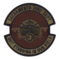 Sacramento Fire Department Station 3 Patches