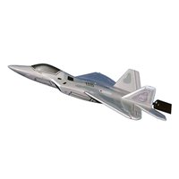 7 FS F-22A Raptor Custom Airplane Model Briefing Stick