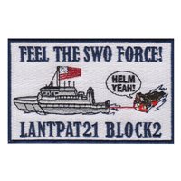 USNA Feel The Swo Force Patch