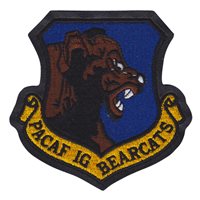 PACAF IG Patch with Leather