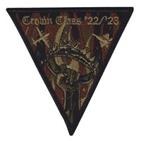 AFROTC Det 157 Embry-Riddle Aeronautical University Crown Class 22-23 OCP Patch 