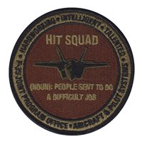 F-35 Joint Program Office Hit Squad OCP Patch
