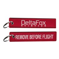 Delta Fox Aviation Key Flag