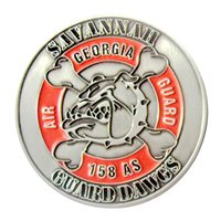158 AS Savannah Guard Dawgs Challenge Coin