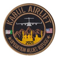 535 AS Operation Allies Refuge Patch