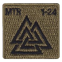 Co 1-24 Infantry Regiment MTR 1-24 Patch