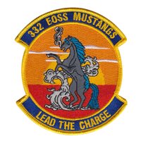 332 EOSS Mustangs Lead The Charge Patch