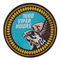 314 FS F-16 1000 Hour Viper Driver Patch