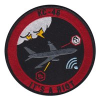 418 FLTS KC-46 It's A Riot Patch