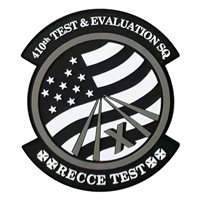 410 TES Black and White PVC Patch