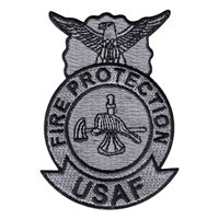 USAF Fire Protection Badges Custom Patches | United States