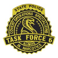 Illinois State Police Task Force 6 Patch