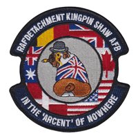 727 EACS RAF Det Kingpin SHAW AFB Patch