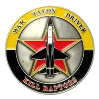 2 FTS War Talon Driver Challenge Coin