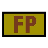 FP Duty Identifier Black Border OCP Patch