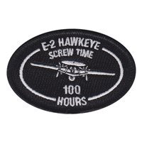 VAW-126 E-2 Hawkeye 100 Hours Patch