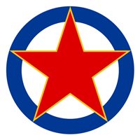 Yugoslav Air Force FW-190 Custom Airplane Model Briefing Sticks