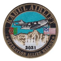 386 ELRS Kabul Airlift OAR 2021 Patch