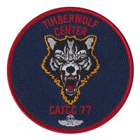 CATCC 77 Timberwolf Center Patch