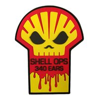 340 EARS Shell OPS  PVC Patch
