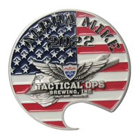 Tactical OPS Brewing Inc Bottle Opener Challenge Coin