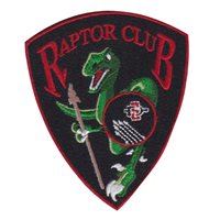 AFROTC DET 075 Raptor Club Patch