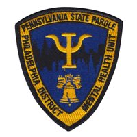PA State Parole Mental Health Unit Patch