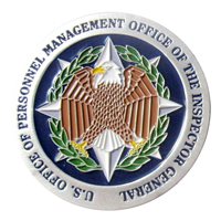 Office of Personnel Management office of the Inspector General Challenge Coin