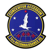 74 RS  with Glow in the Dark Bat PVC Patch