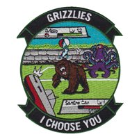 TOCRON TEN DET 12 Kraken Grizzlies Patch