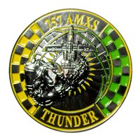 757 AMXS Thunder Challenge Coin 