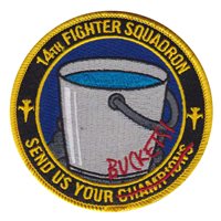 14 FS F-16 Buckets Patch