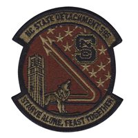 AFROTC Det 595 Starve Alone OCP Patch 
