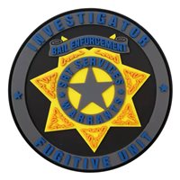 Investigator Fugitive Unit PVC Patch