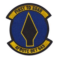 AFROTC DET 643 First To Soar Patch