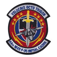 44 MXS F-35 Initial Cadre Patch