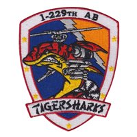 1-229 AB Tigersharks Patch