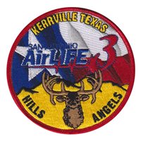 San Antonio AirLife 3 Stag Patch